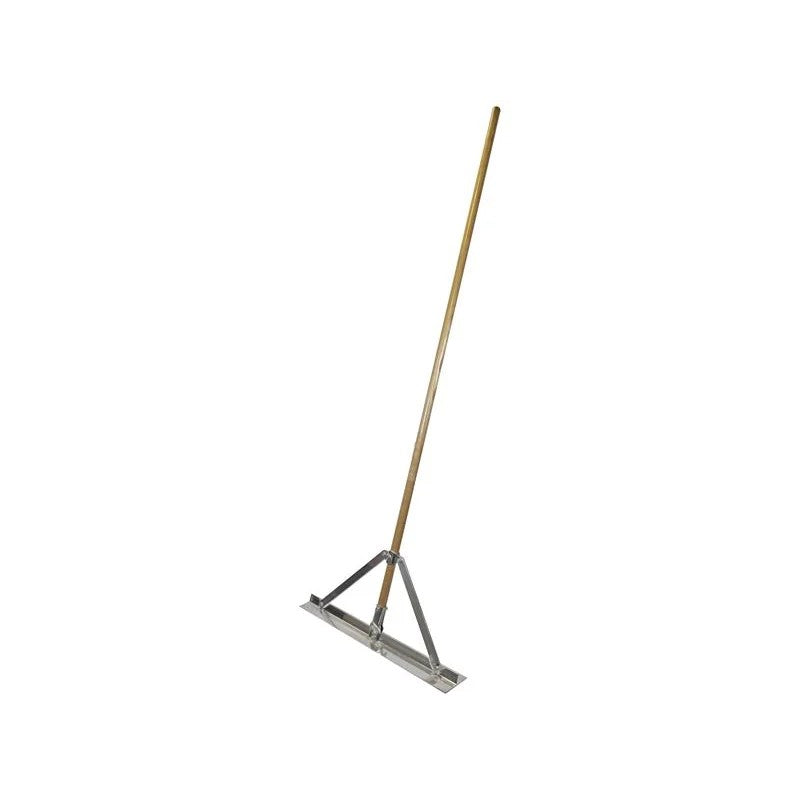 Faithfull Aluminium Builder's Spazzle with Wooden Handle - FAISPAZZLE