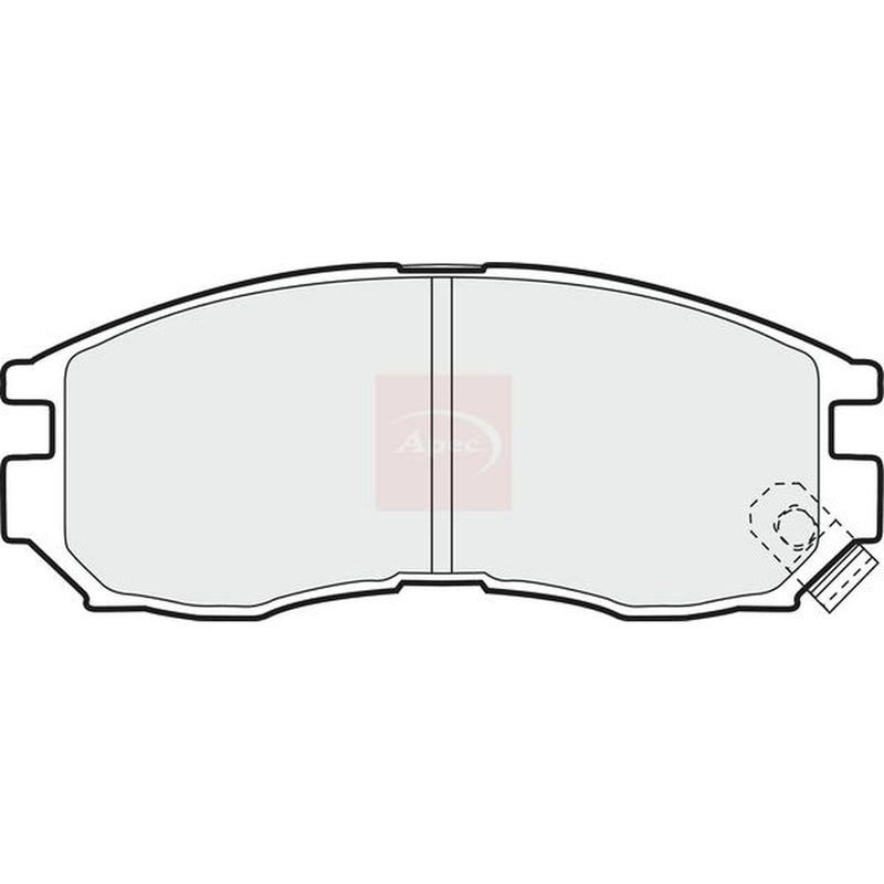Apec Front Brake Pad Set PAD914