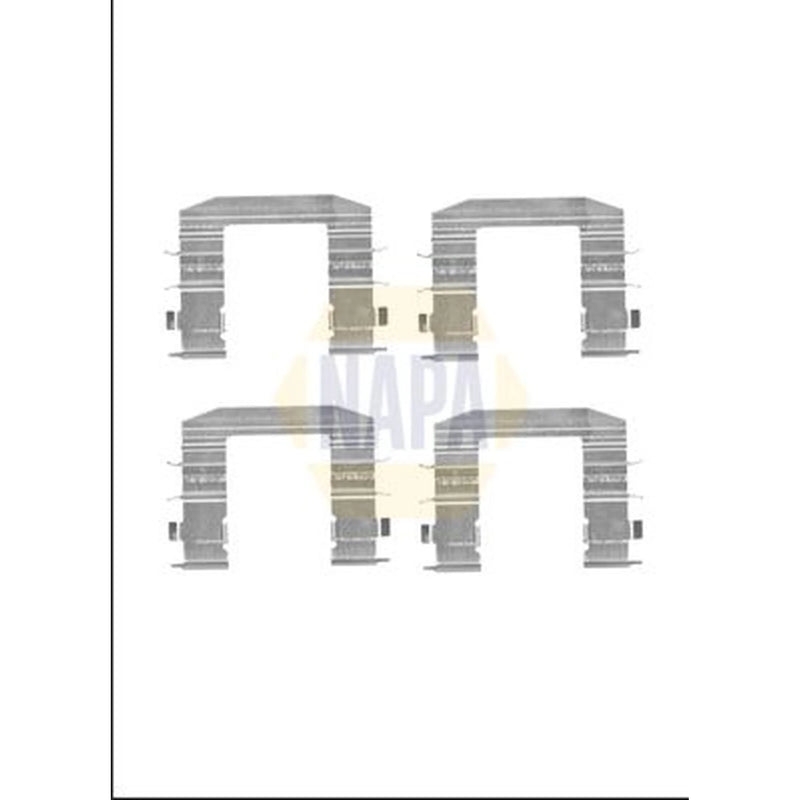 NAPA Brake Pad Accessory Fitting Kit Front NFK1084