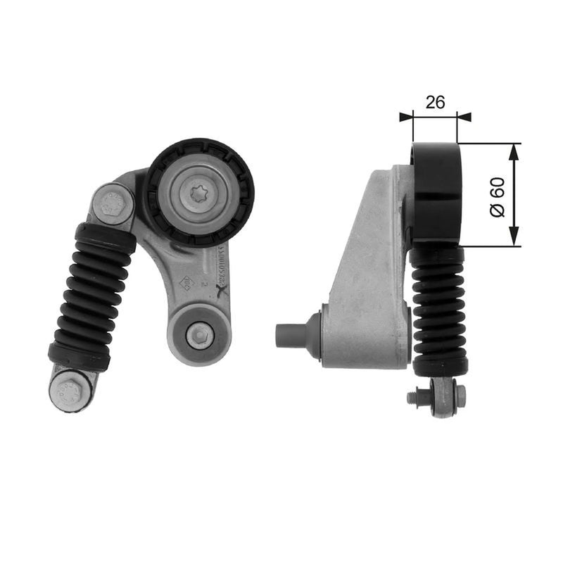 Gates Auxiliary Belt Tensioner T38457