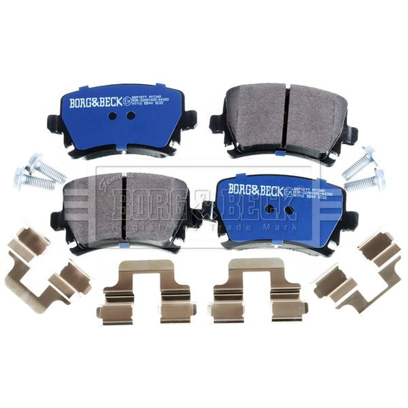 Borg & Beck 4 x Rear Brake Pad Set BBP1877