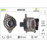Valeo Car Alternator 12V 443132