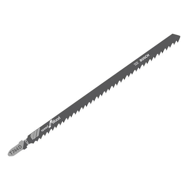 Bosch Powertool Accessories T 744 D Speed for Wood Jigsaw Blade 180mm Pack of 3
