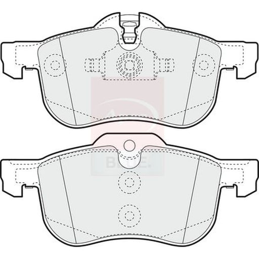 Apec Front Brake Pad Set PD3132