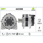 Valeo Car Alternator 12V 443308