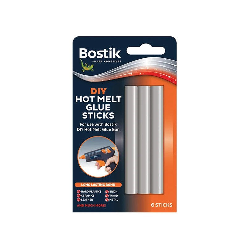 Bostik All-Purpose Glue Sticks DIY 100mm x 6 80712 - 30813369