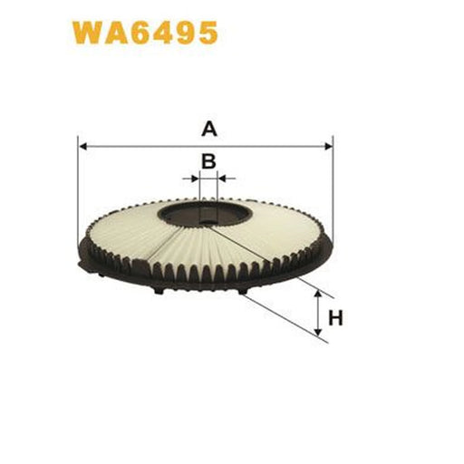 WIX Engine Air Filter WA6495