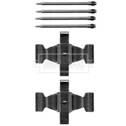 Borg & Beck Brake Pad Accessory Fitting Kit Front BBK1320