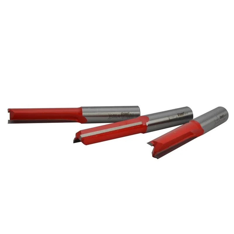 Freud Straight Worktop Jig Kitchen Cutter 12.5 x 50.5mm 1/4in Shank 3 Pack