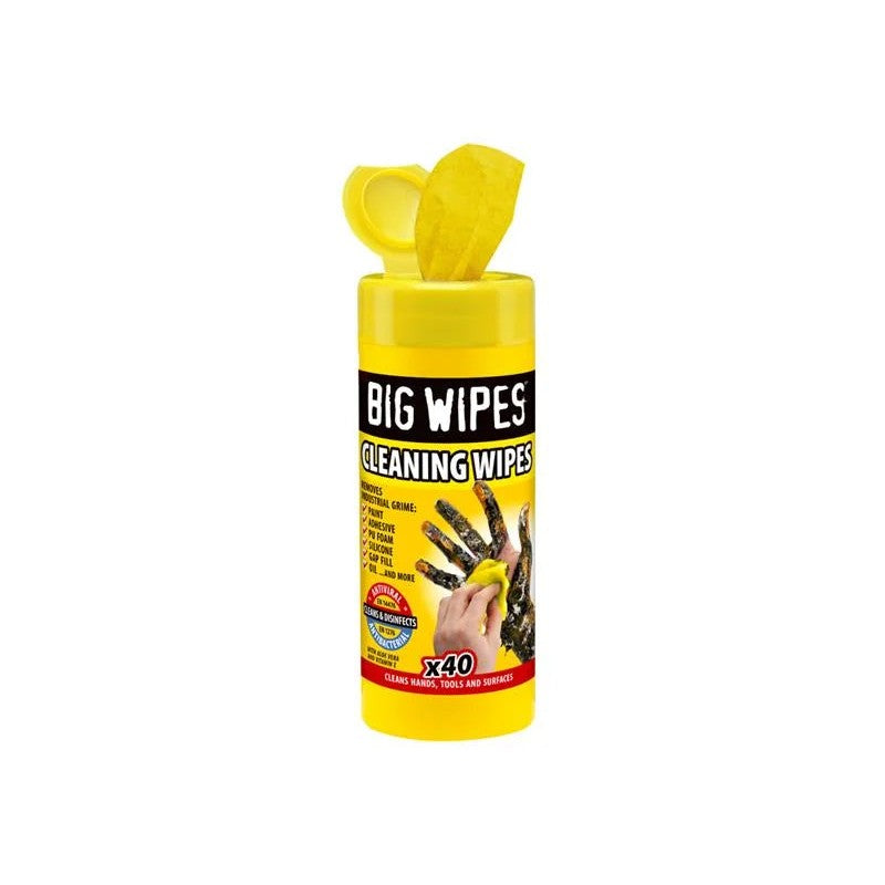 Big Wipes Cleaning Antiviral Wipes (Tub 40) - 2019 0000