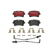 Brembo 4 x Rear Brake Pad Set P85118X