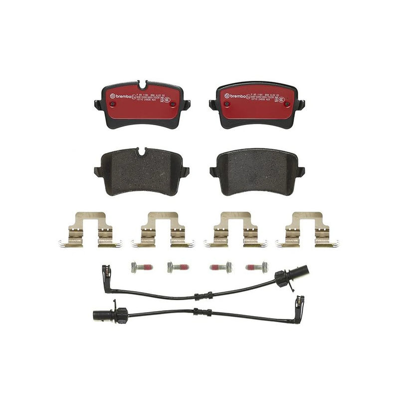 Brembo 4 x Rear Brake Pad Set P85118X