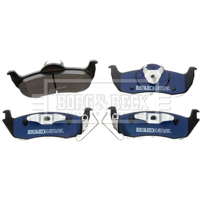 Borg & Beck 4 x Rear Brake Pad Set BBP2039