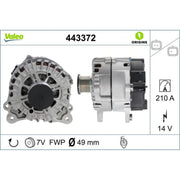 Valeo Car Alternator 12V 443372