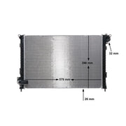 Mahle Engine Radiator CR 983 000S