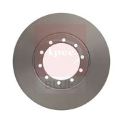 Apec 2 x Solid Rear Brake Discs SDK6079