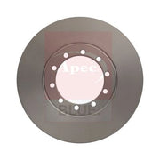 Apec 2 x Solid Rear Brake Discs SDK6079