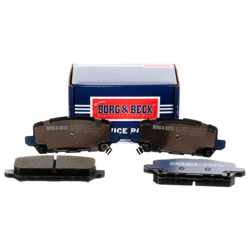 Borg & Beck 4 x Rear Brake Pad Set BBP2607