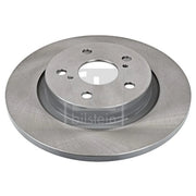 Febi 2 x Solid Rear Brake Discs 108412