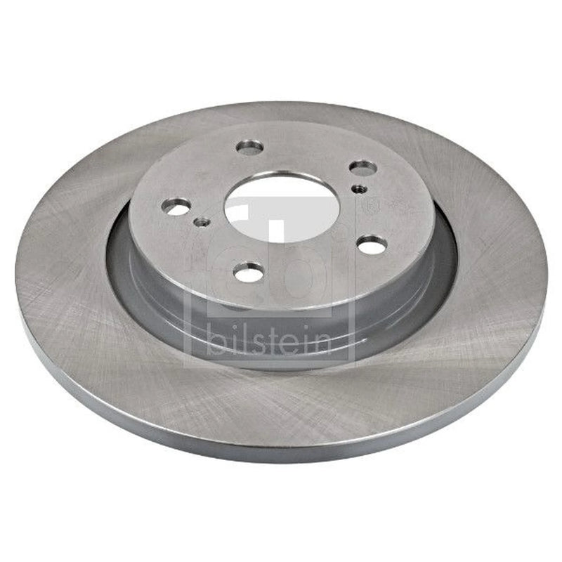 Febi 2 x Solid Rear Brake Discs 108412