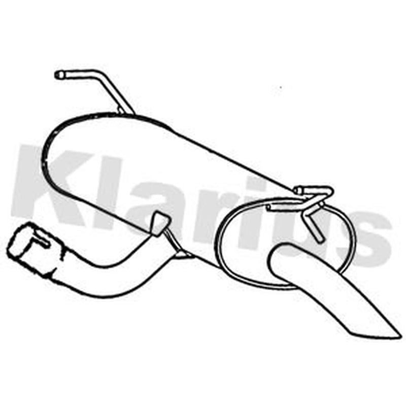 Klarius Box With Centre Pipe DN939C