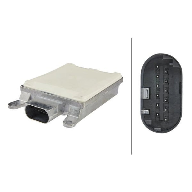 Hella Control Unit Lane Change Assistant Right Rear 6PZ 009 014-731