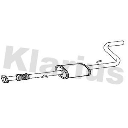 Klarius Box With Centre Pipe Centre FT966Q