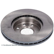 Blue Print 2 x Internally Vented Front Brake Discs ADZ94323