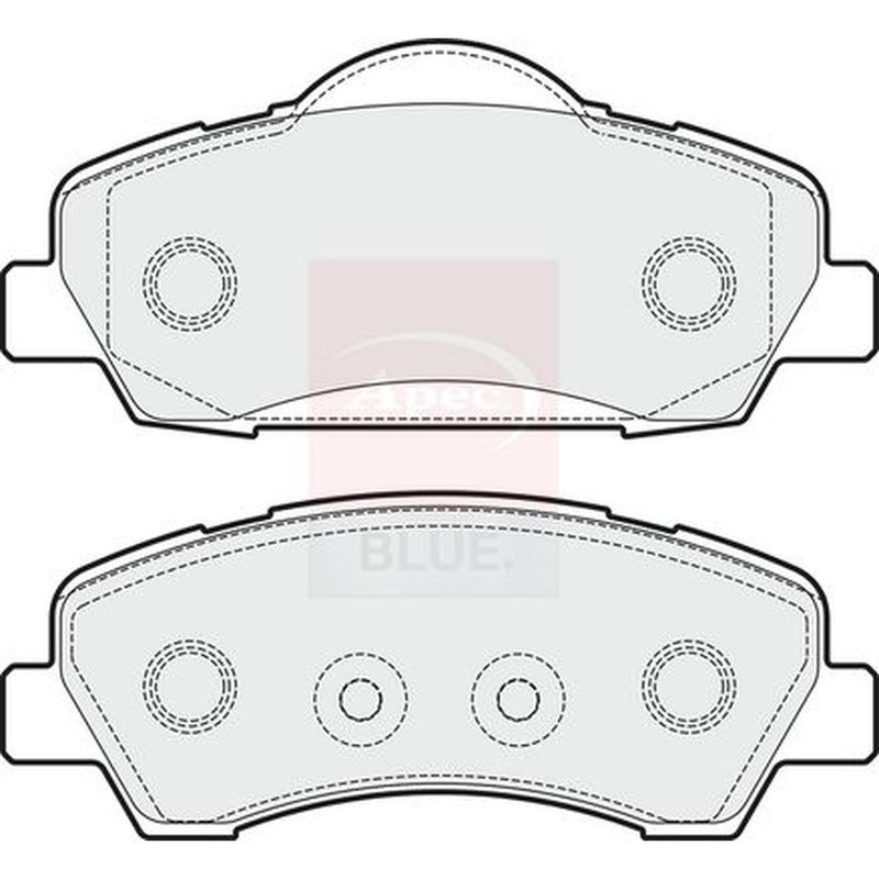 Apec Front Brake Pad Set PD3732