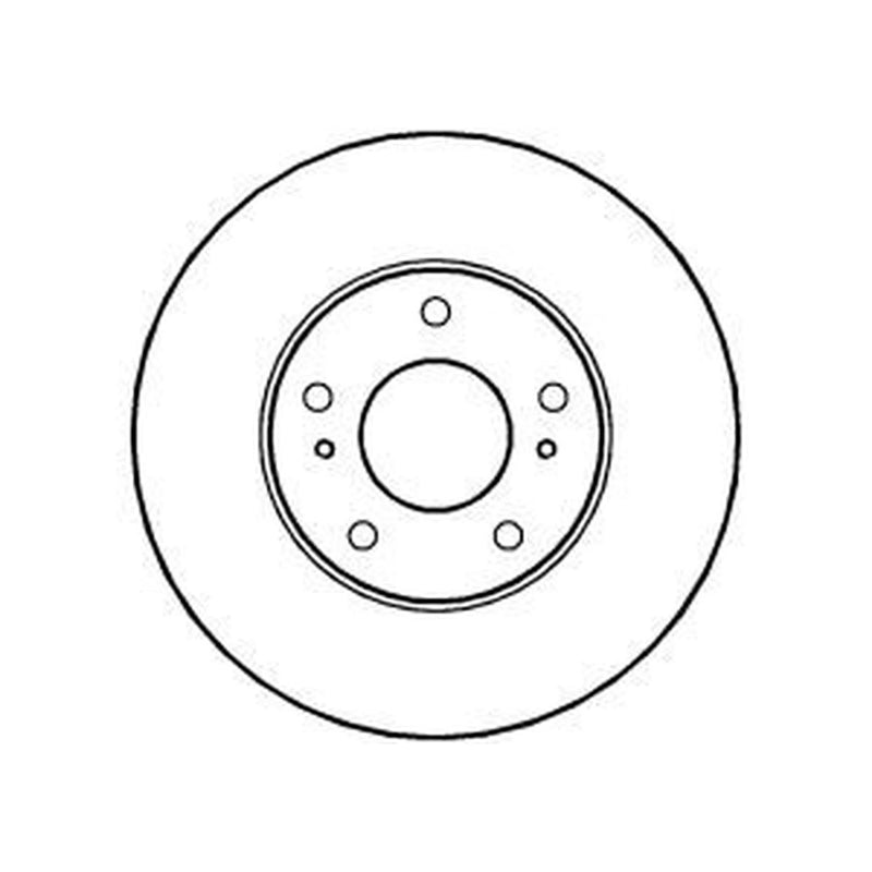 Abtex 2 x Vented Front Brake Discs BD1179V