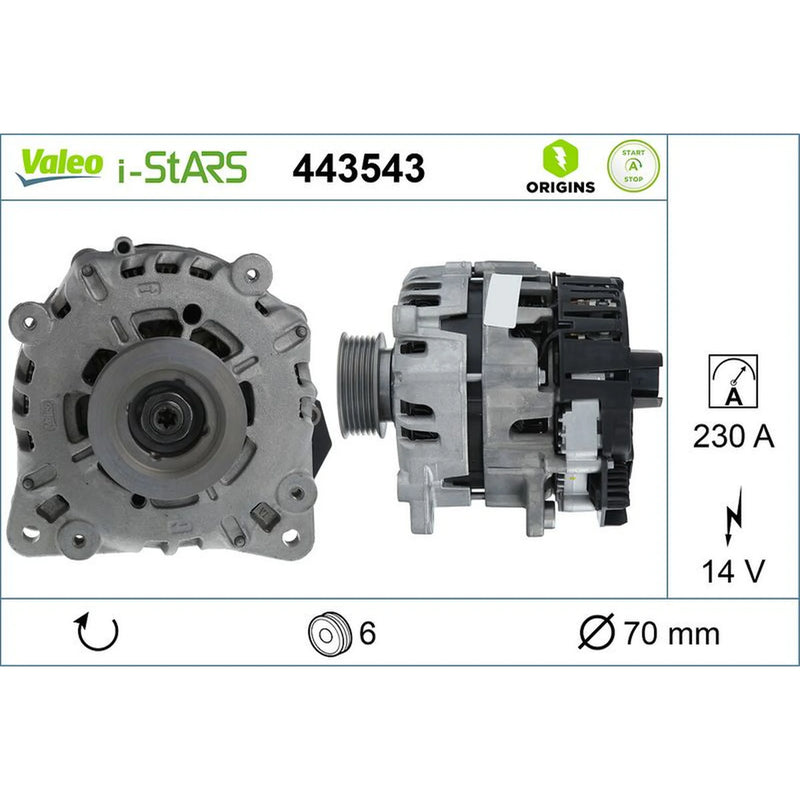 Valeo Istars Origins VW Group 443543