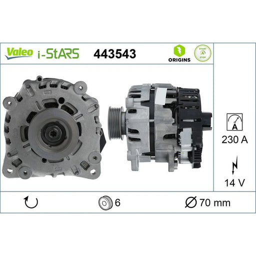 Valeo Istars Origins VW Group 443543