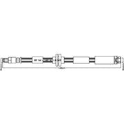Abtex Brake Hydraulic Hose Line Rear ABH1203