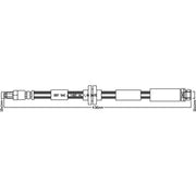 Abtex Brake Hydraulic Hose Line Rear ABH1203