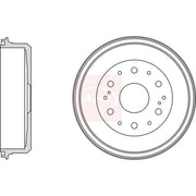 Apec Brake Drum Assembly Rear DRM9996