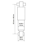 KYB Shock Absorber Damper Strut Front 6447502