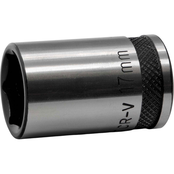 Sealey 1/2"Dr Socket 17mm (Black Series)