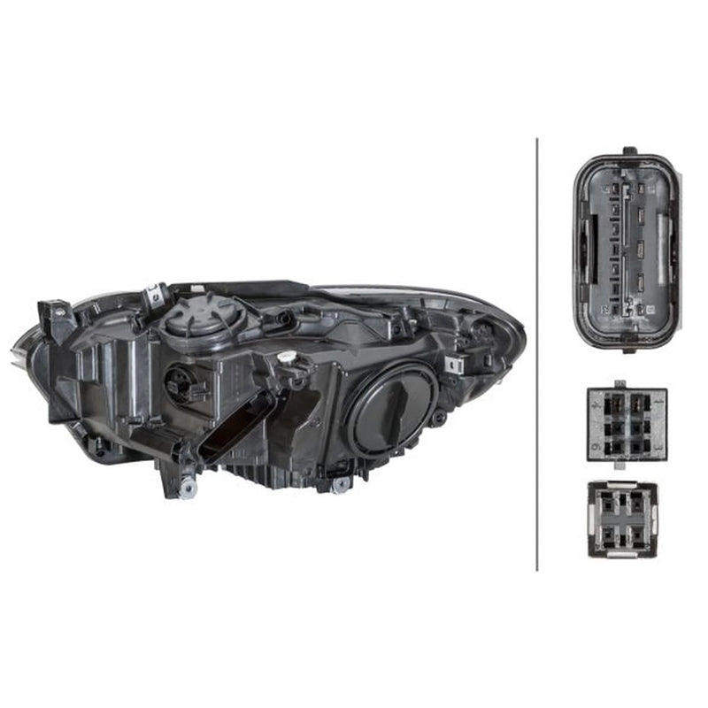Hella Headlight Headlamp PY21W Right 1ZS 010 741-681