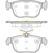 NAPA Rear Brake Pad Set NBP1924