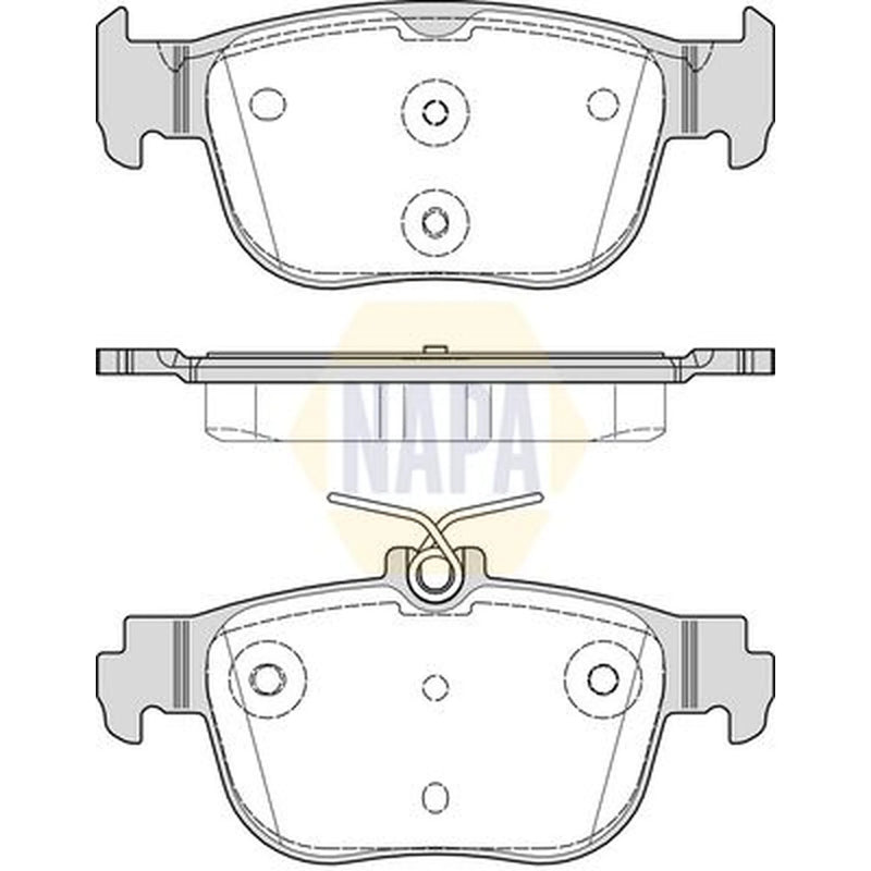 NAPA Rear Brake Pad Set NBP1924