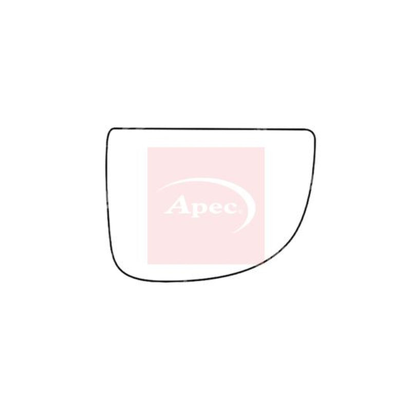 Apec Exterior Wing Mirror Glass Right AMS2760