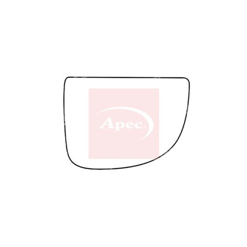 Apec Exterior Wing Mirror Glass Right AMS2760