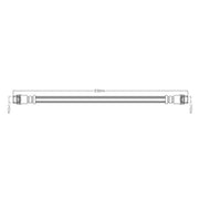 Juratek Brake Hydraulic Hose Line Rear JBH1467