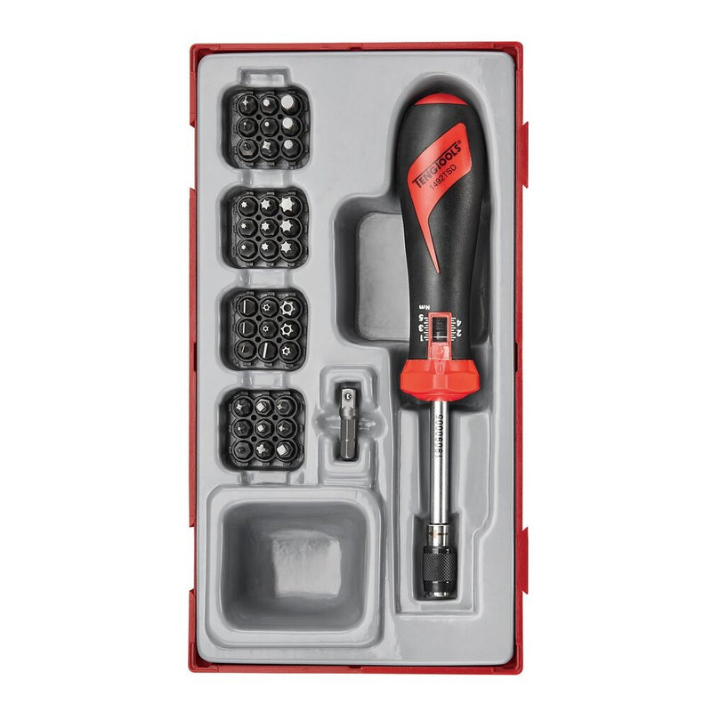 Teng Tools Torque Screwdriver Set TT1 38 Pieces