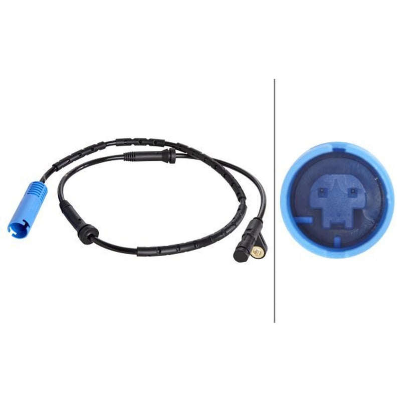 Hella ABS Wheel Speed Sensor Rear 6PU 009 106-331