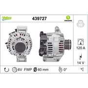 Valeo Car Alternator 12V 439727