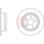 Apec 2 x Solid Rear Brake Discs DSK916