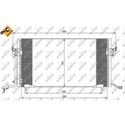 NRF Air Conditioning Condenser 35260