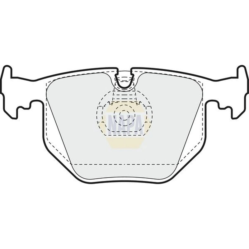 NAPA Rear Brake Pad Set NBP1689