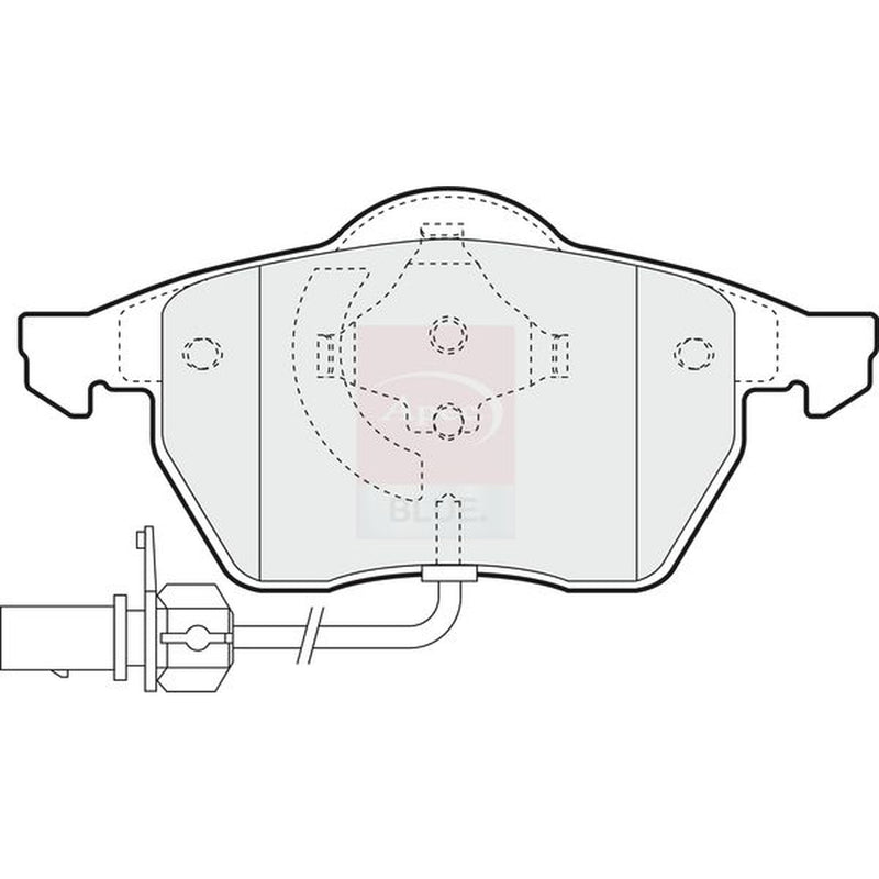 Apec Front Brake Pad Set PD3016